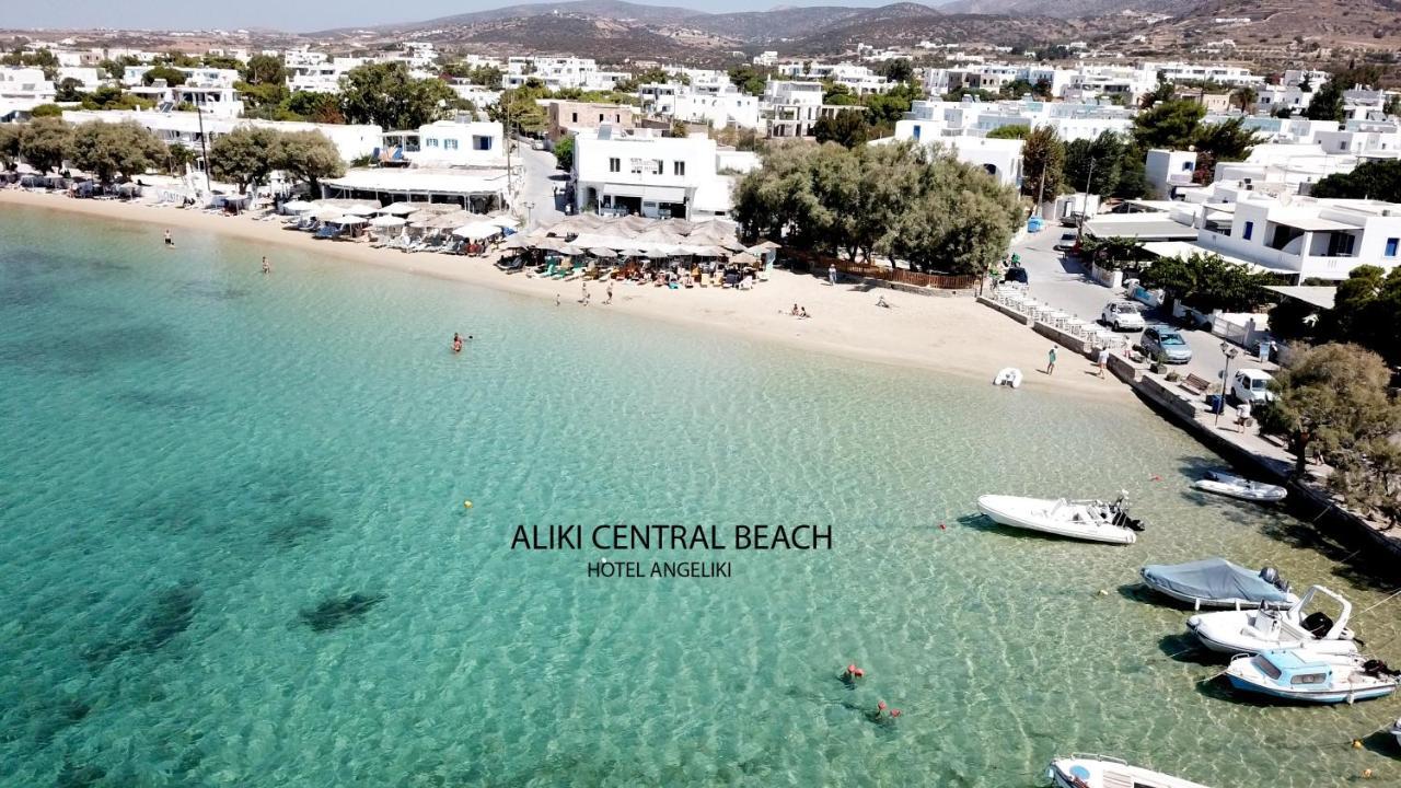 Angeliki Seaside Hotel Alikí Exteriér fotografie