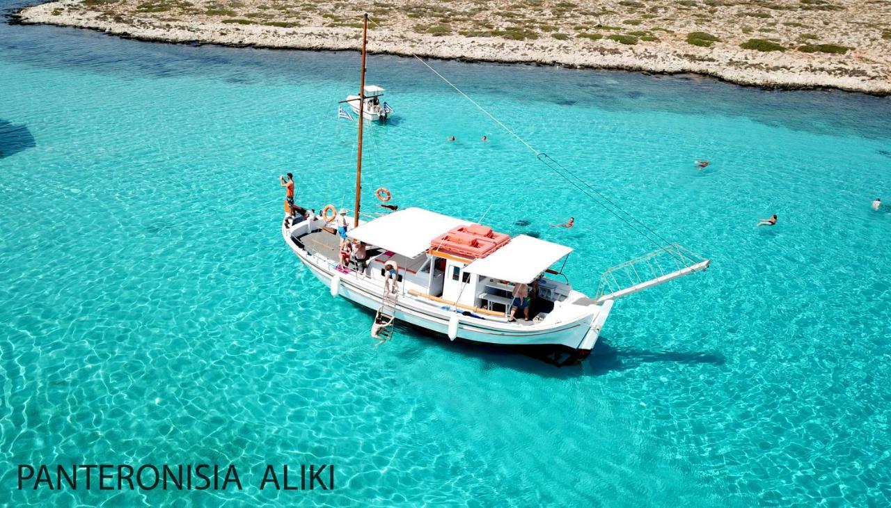 Angeliki Seaside Hotel Alikí Exteriér fotografie
