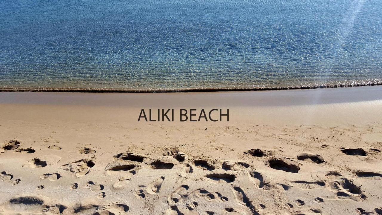 Angeliki Seaside Hotel Alikí Exteriér fotografie