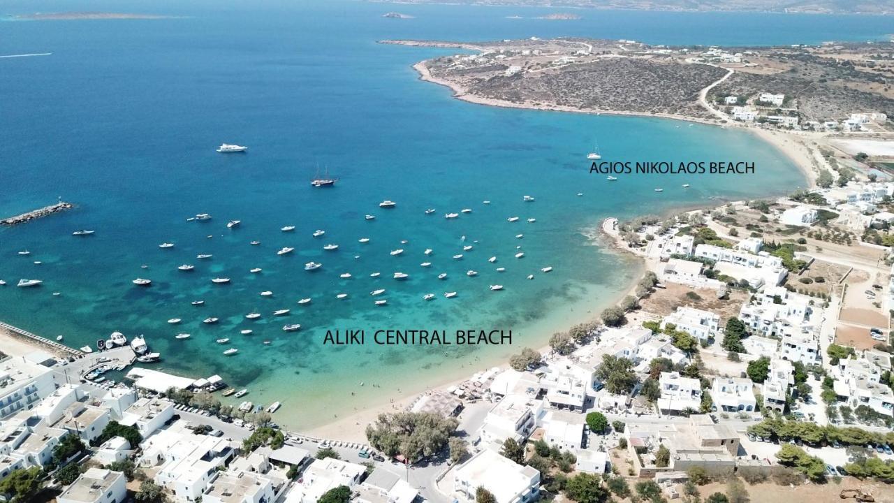 Angeliki Seaside Hotel Alikí Exteriér fotografie